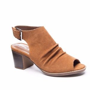 Dirty Laundry Peep Toe Booties